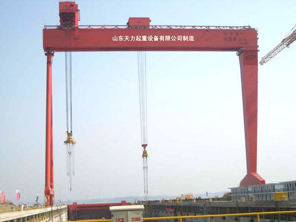 MU型造船門式起重機