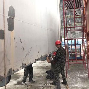 閘門水封更換、改造施工